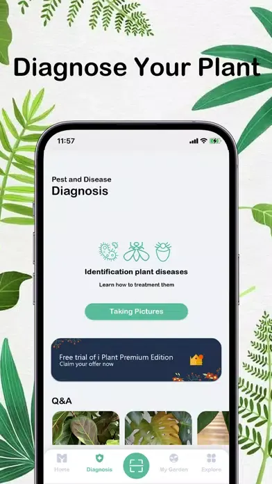 Captures d'écran de PlantID-AI Plant Identifier
