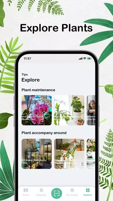 Captures d'écran de PlantID-AI Plant Identifier
