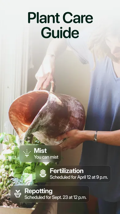 Capturas de tela do Planto: Plant Identifier