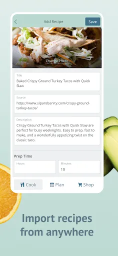 Zrzuty ekranu Plan to Eat: Meal Planner