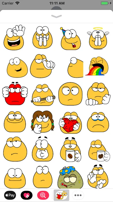 Emojidom Animated / GIF Smiley应用截图