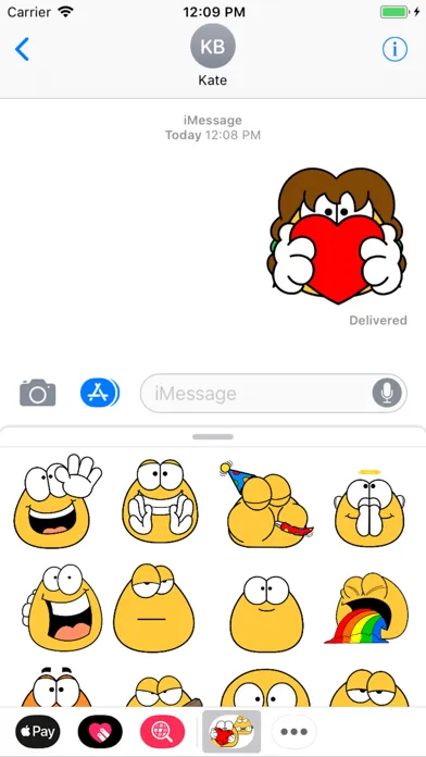 Emojidom Animated / GIF Smiley应用截图