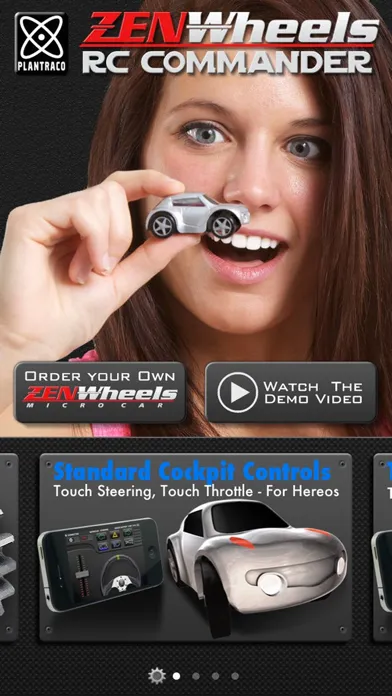 Capturas de tela do ZenWheels RC Commander