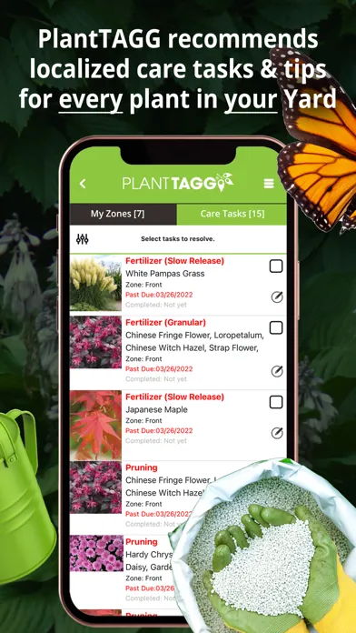 Capturas de pantalla de PlantTAGG: Plant Health & Care