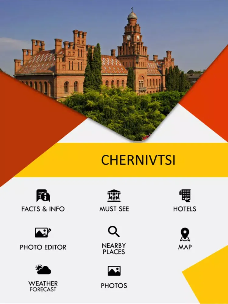 Chernivtsi Travel Guide iPad  Screenshots