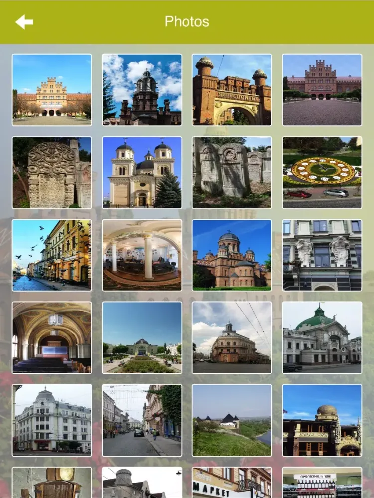 Chernivtsi Travel Guide iPad  Screenshots