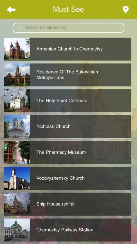 Chernivtsi Travel Guide Screenshots