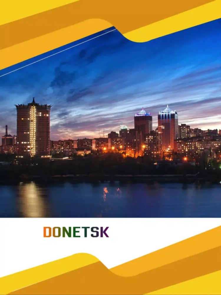Tangkapan skrin Donetsk Travel Guide iPad 