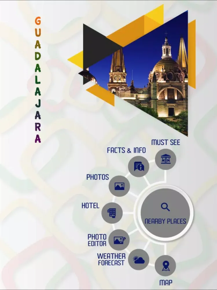 Capturas de tela do Guadalajara City Guide iPad 