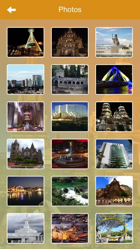 Capturas de tela do Guadalajara City Guide
