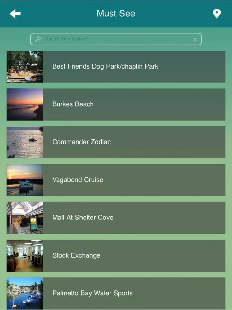 Hilton Head Island Tourism iPad 应用截图
