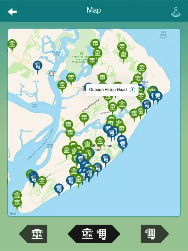Hilton Head Island Tourism iPad 应用截图