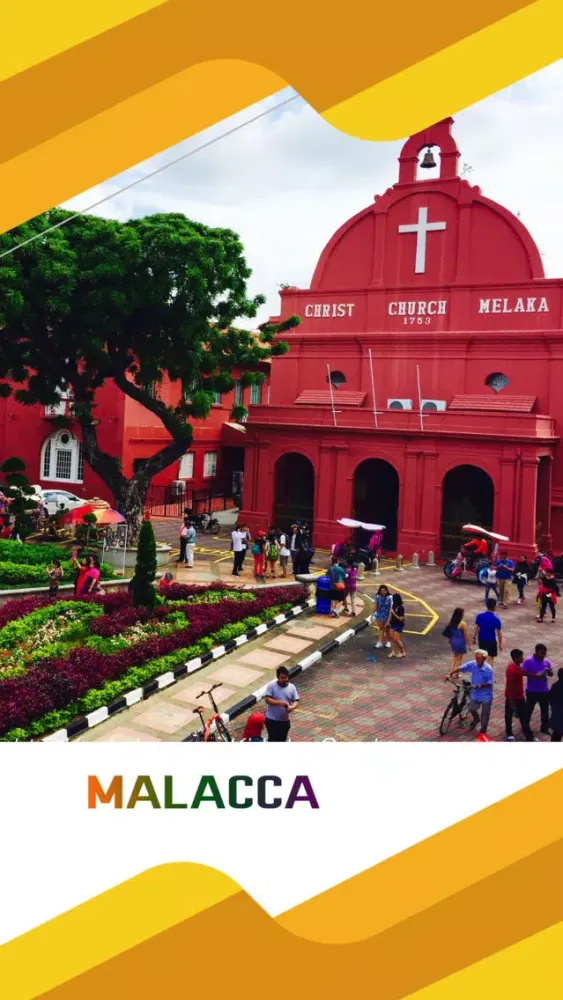 Capturas de tela do Malacca Travel Guide