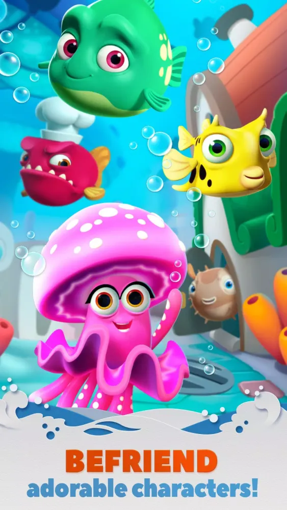 Capturas de tela do Undersea