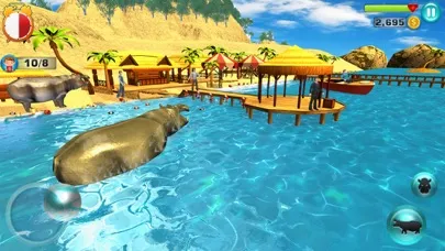 Captures d'écran de Hungry Hippo Attack Simulator