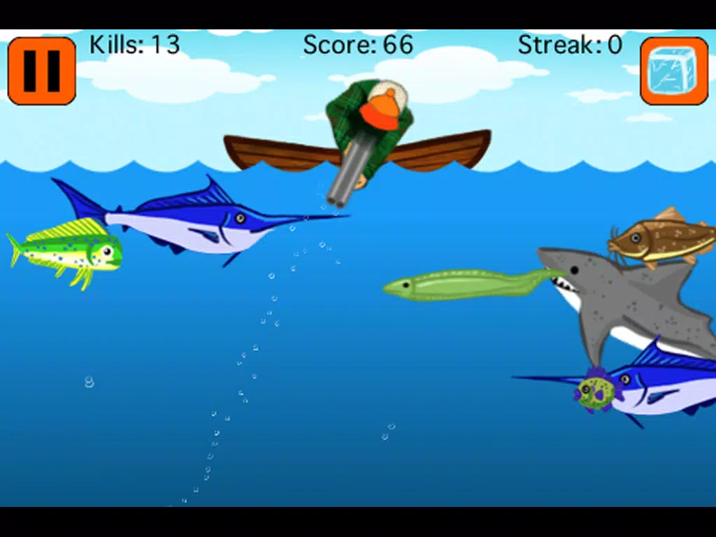 Fish Hunter Free iPad 应用截图