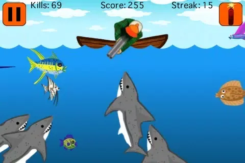 Ảnh chụp màn hình của Fish Hunter Free