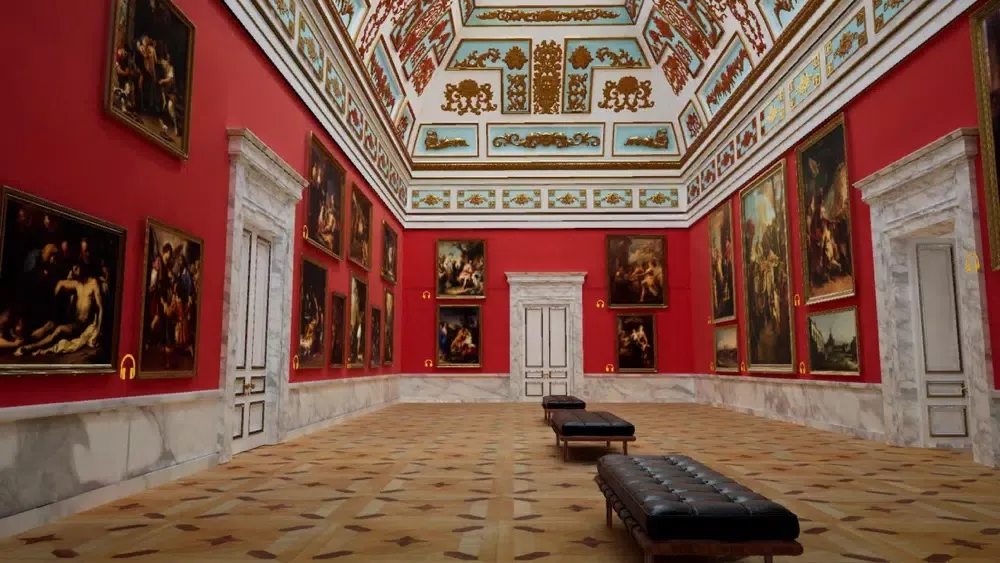Captures d'écran de Virtual Museum of Art