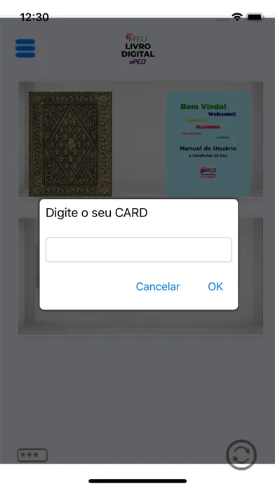 ภาพหน้าจอของ Meu Livro Digital