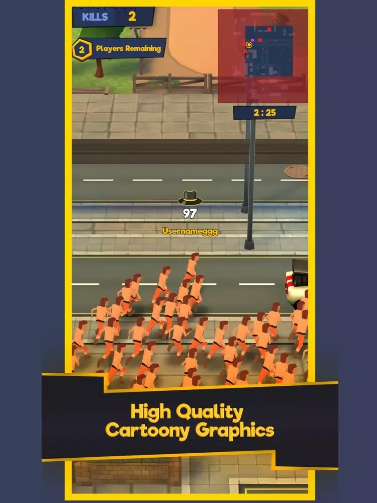 Gang Wars - Battle Royale iPad  Ekran Görüntüleri
