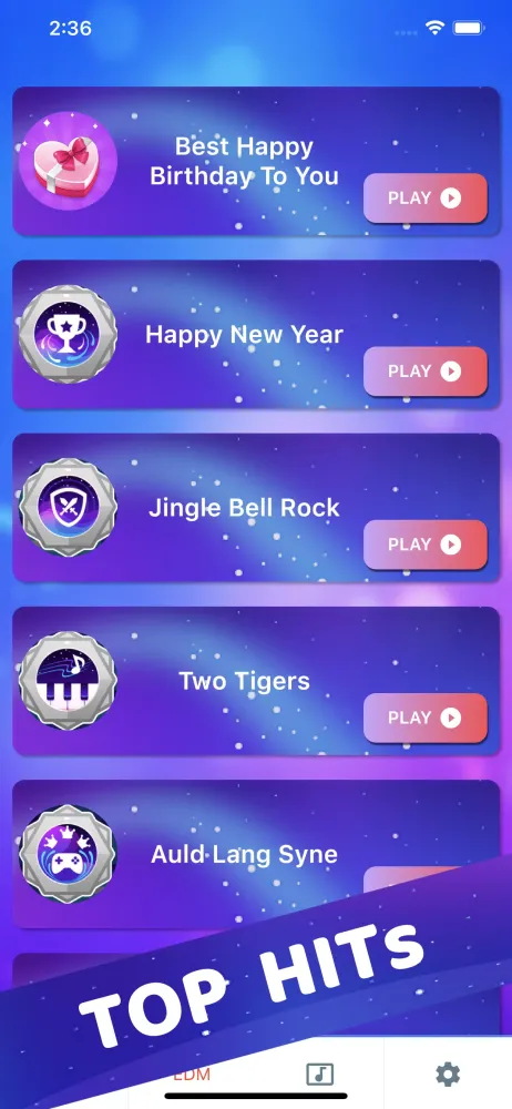 Tangkapan skrin Piano Music Game - EDM Music