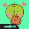 AppleBak & Omji Stickers