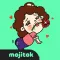 Charming Ms.Bongsuk Stickers