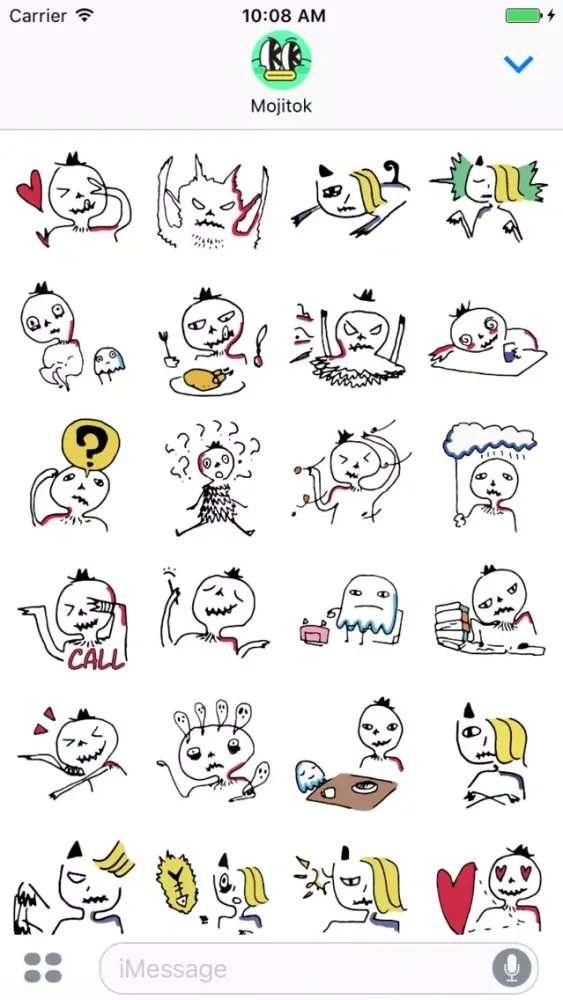 Скриншоты Haro and Friends Stickers