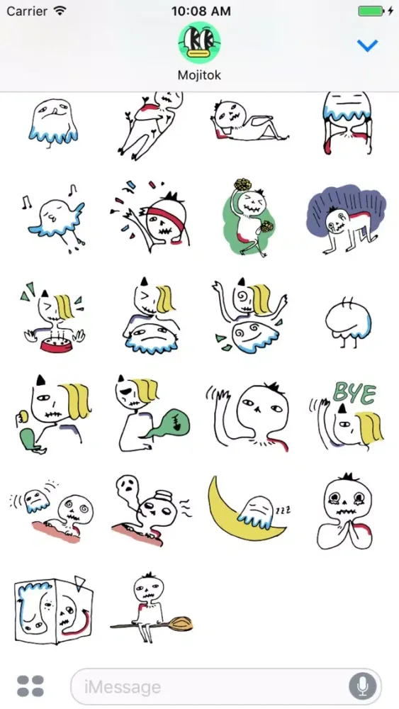 Скриншоты Haro and Friends Stickers