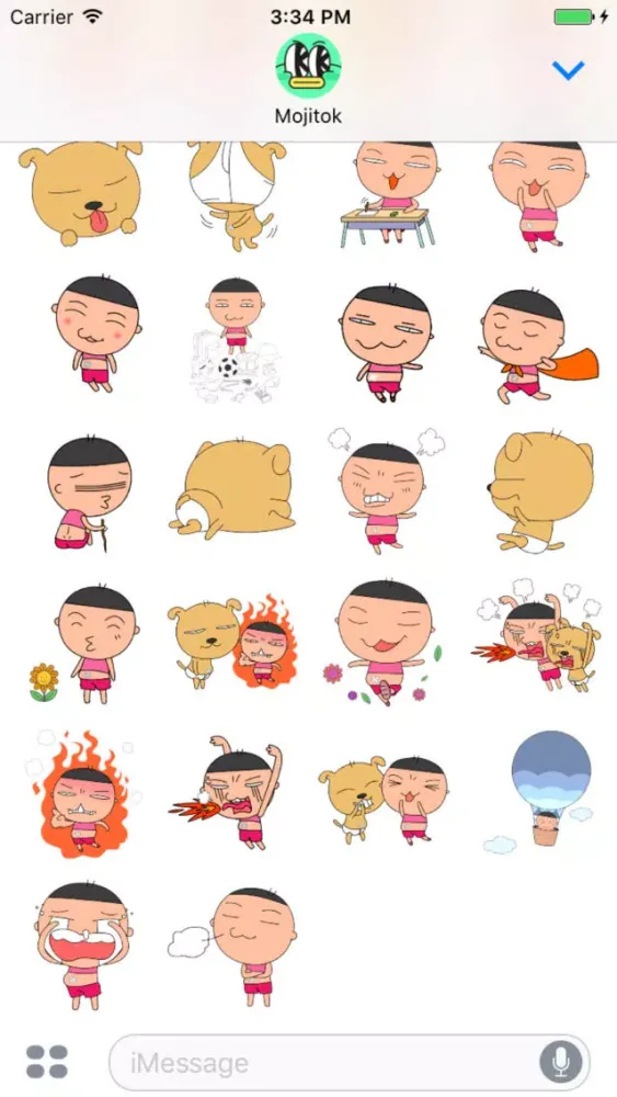 Jjukku Animated Stickers Ekran Görüntüleri