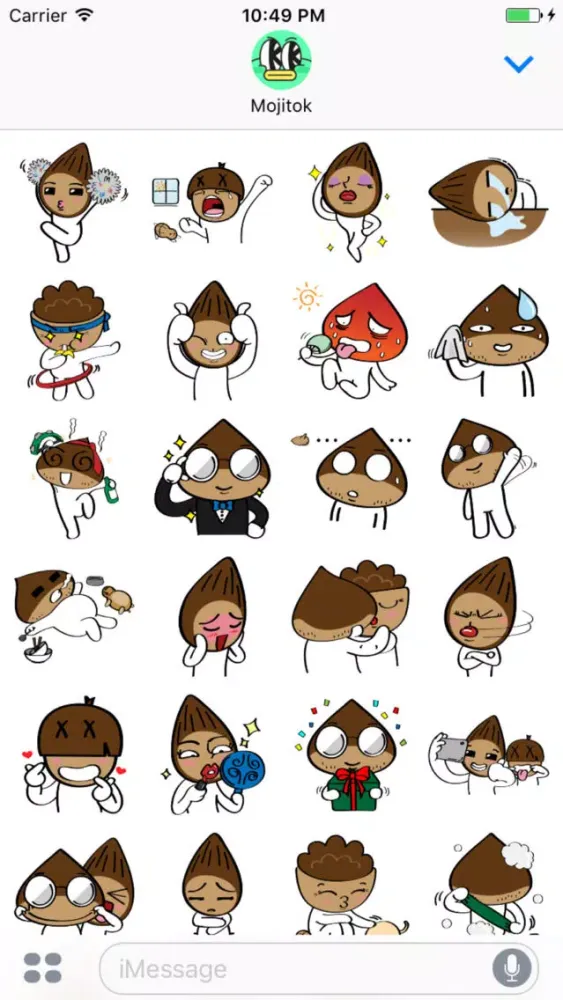Nuts Family Stickers Screenshots