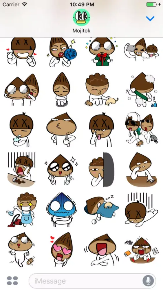 Nuts Family Stickers Screenshots