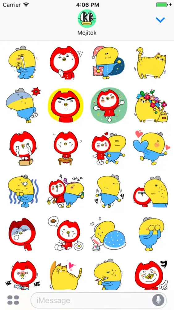 Ảnh chụp màn hình của Rolrol & Peno Stickers