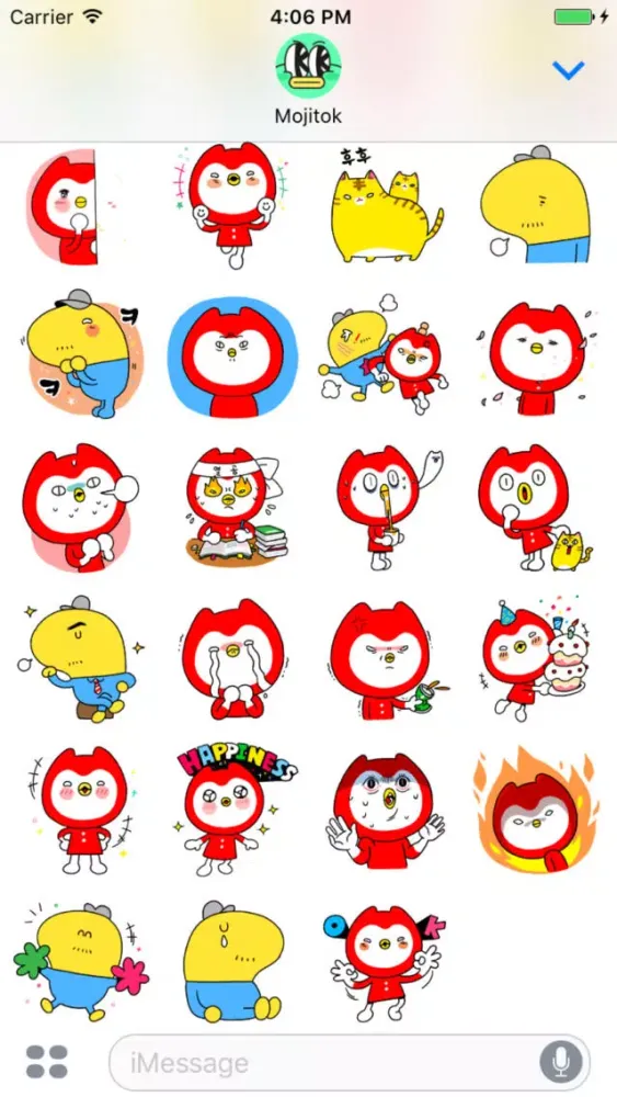 Ảnh chụp màn hình của Rolrol & Peno Stickers