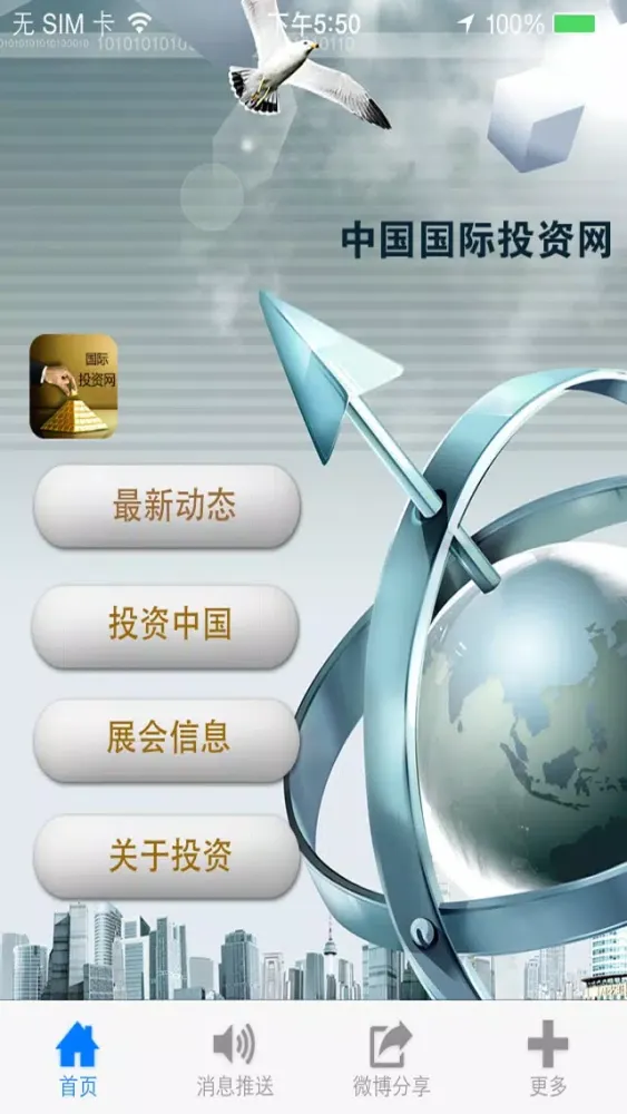 Capturas de pantalla de 中国国际投资网