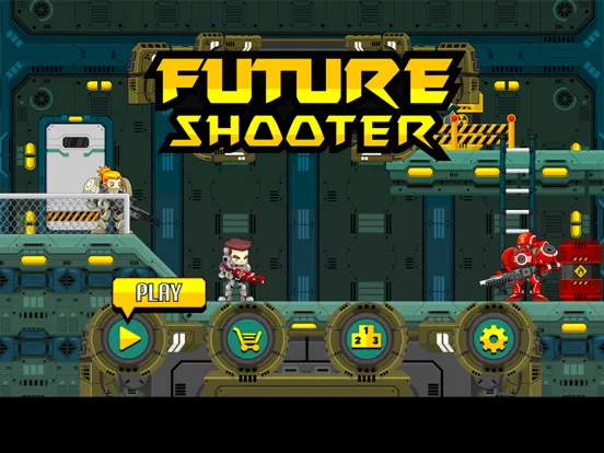 Captures d'écran de Future Shooter 2D iPad 