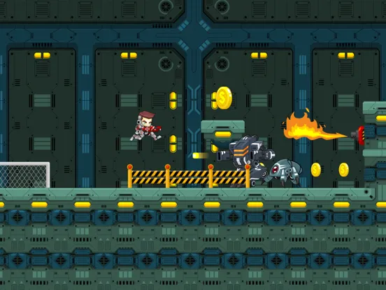 Captures d'écran de Future Shooter 2D iPad 