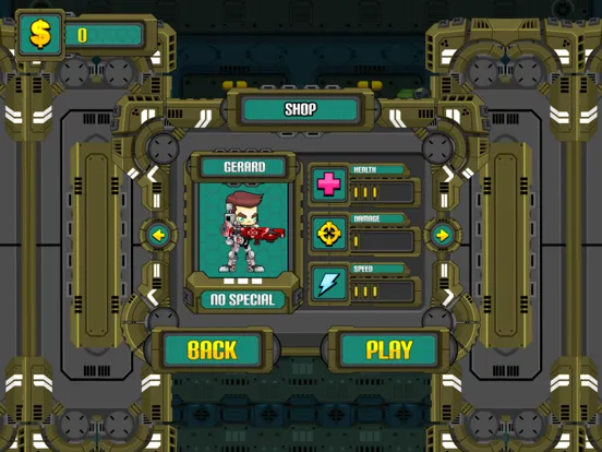 Captures d'écran de Future Shooter 2D iPad 