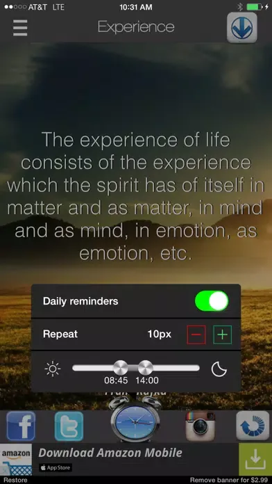 Capturas de pantalla de Epic Life Quotes - Daily Inspirations & Motivations