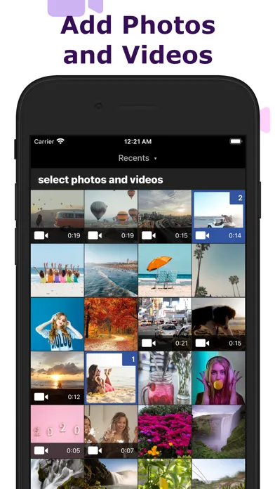 Add Photos and Music to Video應用截圖