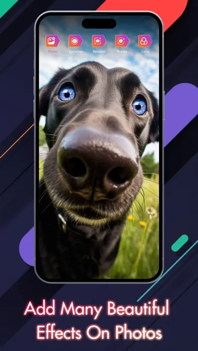 Red eye corrector : Eye lense Screenshots