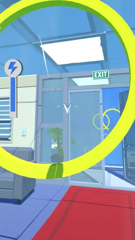 Capturas de tela do Paper Airplane 3D