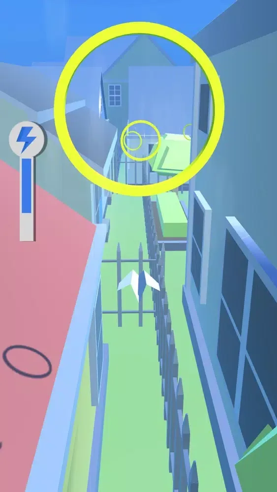 Capturas de tela do Paper Airplane 3D