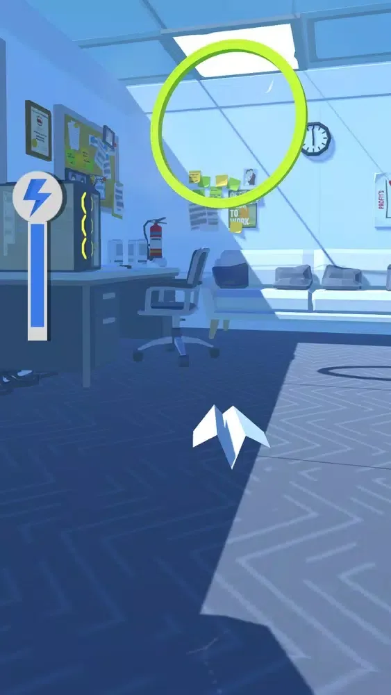 Capturas de tela do Paper Airplane 3D