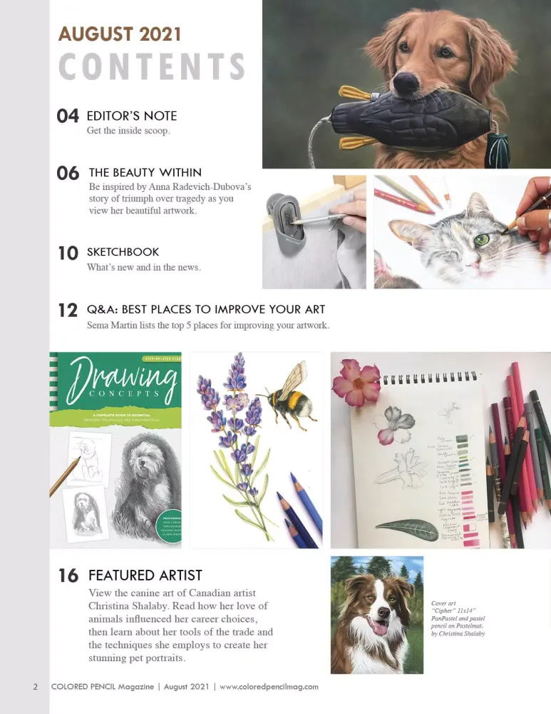 COLORED PENCIL Magazine Screenshots