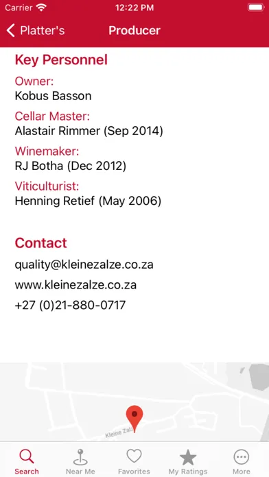 Platter's Wine Guide سکرین شاٹس