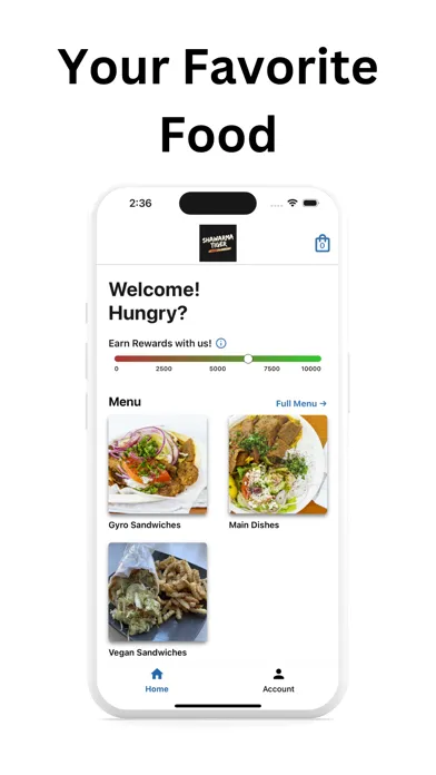 Zrzuty ekranu Shawarma Tiger