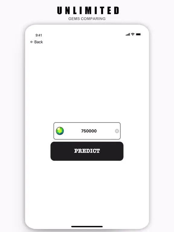Gems Compare for Brawl Stars iPad 应用截图