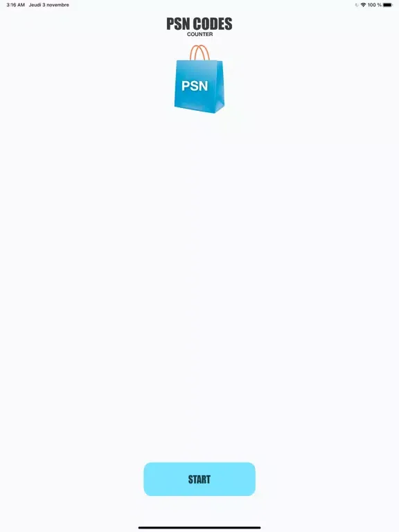 Capturas de tela do PSN Codes Counter iPad 