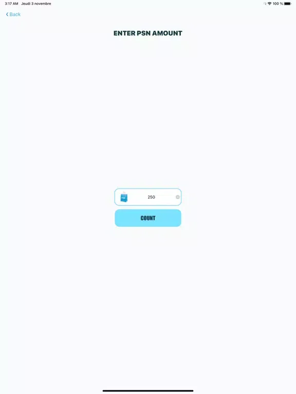Capturas de tela do PSN Codes Counter iPad 
